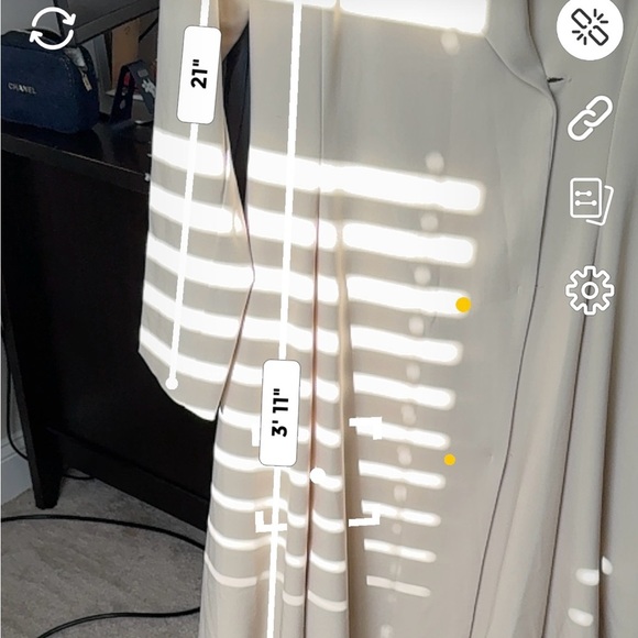 SANS Korean Designer Trench Coat - Picture 4 of 5